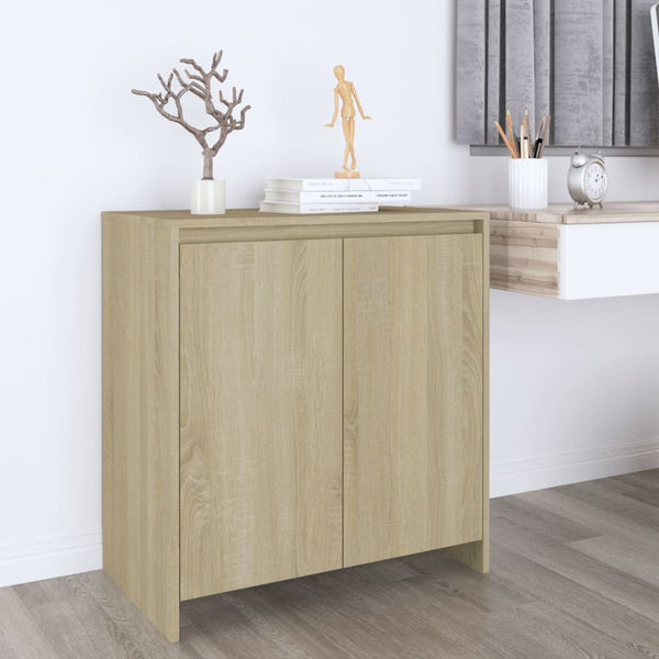 Sideboard Sonoma Oak 70X41x75 Cm Engineered Wood Sideboards & Buffets