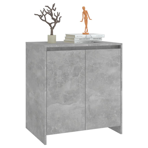 Sideboard Concrete Grey 70X41x75 Cm Engineered Wood Sideboards & Buffets