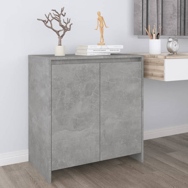 Sideboard Concrete Grey 70X41x75 Cm Engineered Wood Sideboards & Buffets
