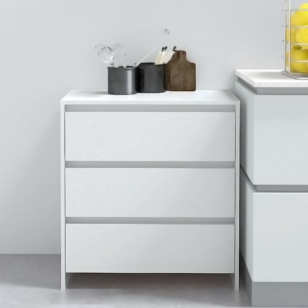 Sideboard White 70X41x75 Cm Engineered Wood Sideboards & Buffets