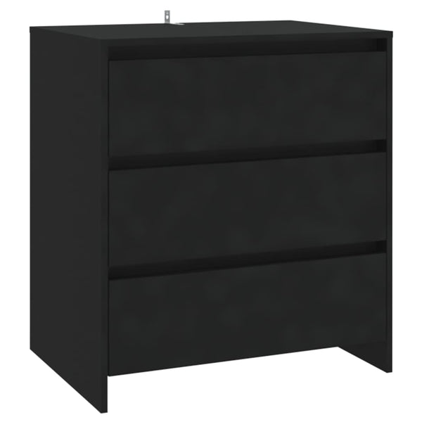Sideboard Black 70X41x75 Cm Engineered Wood Sideboards & Buffets