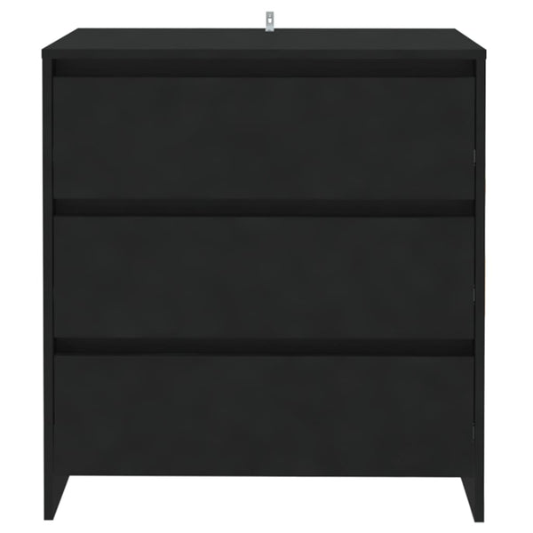 Sideboard Black 70X41x75 Cm Engineered Wood Sideboards & Buffets