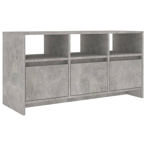 Tv Cabinet Concrete Grey 102X37.5X52.5 Cm Engineered Wood Tv Stands & Entertainment Units