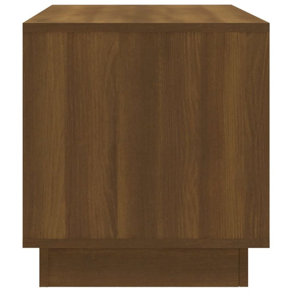Tv Cabinet Brown Oak 102X41x44 Cm Engineered Wood