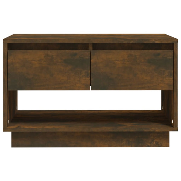 Tv Cabinet Smoked Oak 70X41x44 Cm Engineered Wood Tv Stands & Entertainment Units