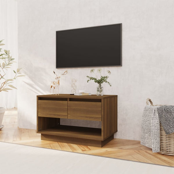 Vidaxl Tv Cabinet Brown Oak 70X41x44 Cm Engineered Wood Or Sonoma 100X40x40 Tv Stands & Entertainment Units