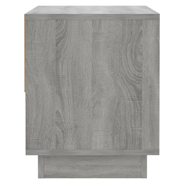 Bedside Cabinets 2 Pcs Grey Sonoma 45X34x44 Cm Engineered Wood