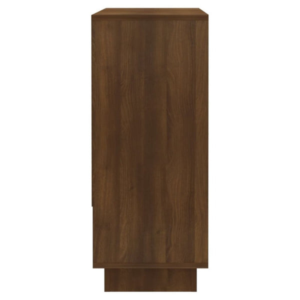 Sideboard Brown Oak 97X31x75 Cm Engineered Wood