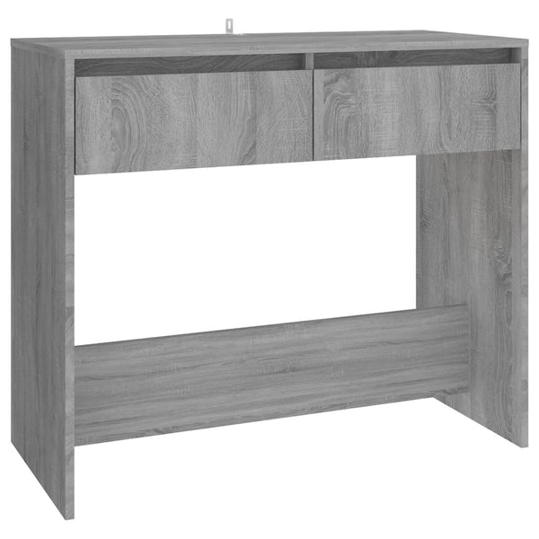 Console Table Grey Sonoma 89X41x76.5 Cm Engineered Wood Tables