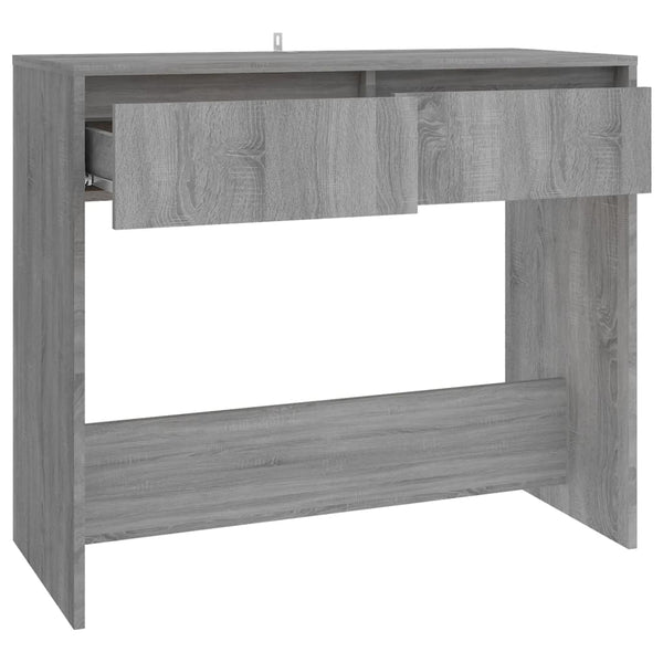 Console Table Grey Sonoma 89X41x76.5 Cm Engineered Wood Tables