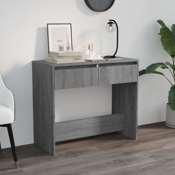 Console Table Grey Sonoma 89X41x76.5 Cm Engineered Wood Tables