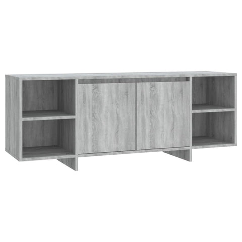 Tv Cabinet Grey Sonoma 130X35x50 Cm Engineered Wood