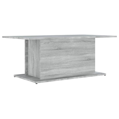 Coffee Table Grey Sonoma 102X55.5X40 Cm Engineered Wood Coffee Tables