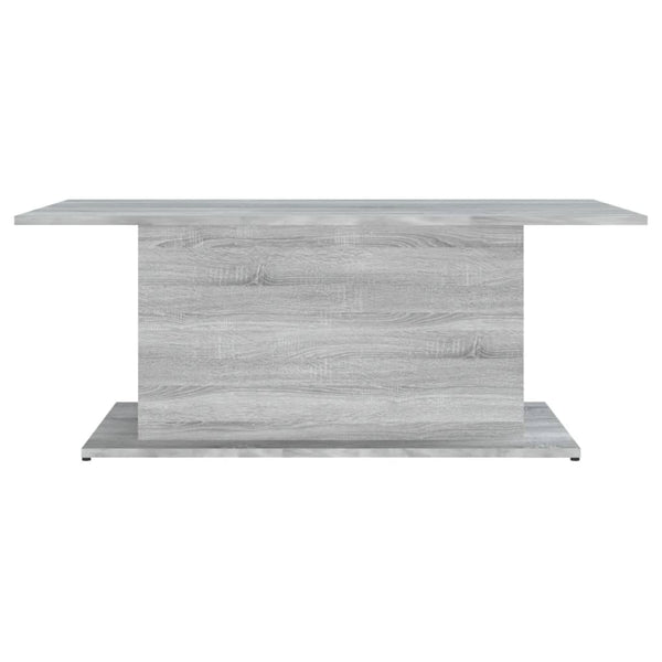 Coffee Table Grey Sonoma 102X55.5X40 Cm Engineered Wood Coffee Tables