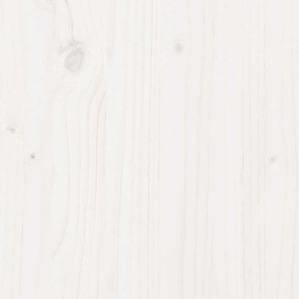 Vidaxl Wall Cabinets 2Pcs White 100X30x35 Cm Solid Wood Pine Cabinets & Cupboards
