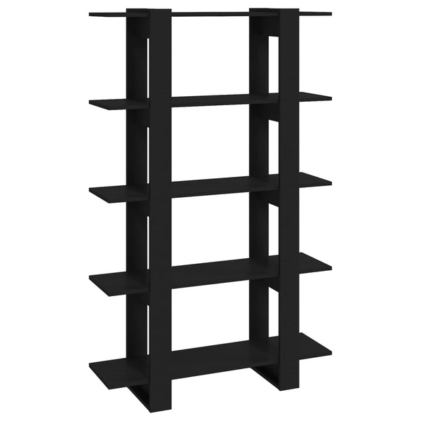 Book Cabinet/Room Divider Black 100X30x160 Cm Bookshelves