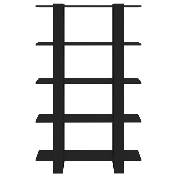 Book Cabinet/Room Divider Black 100X30x160 Cm Bookshelves