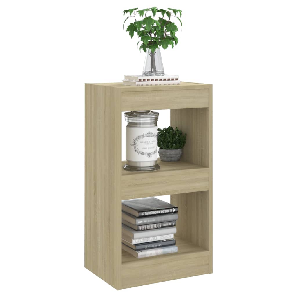 Book Cabinet/Room Divider Sonoma Oak 40X30x72 Cm Bookshelves