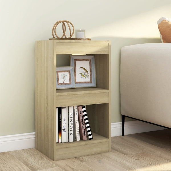 Book Cabinet/Room Divider Sonoma Oak 40X30x72 Cm Bookshelves