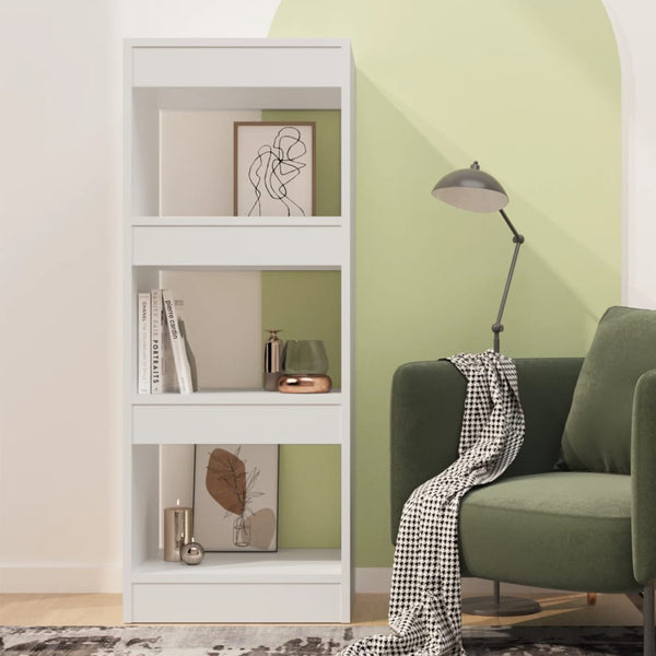 Bookshelves Book Cabinet/Room Divider White 40X30x103 Cm Engineered Wood