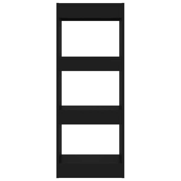 Cabinets & Cupboards Book Cabinet/Room Divider Black 40X30x103 Cm Engineered Wood