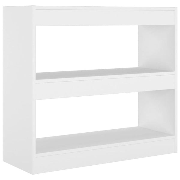 Vidaxl Book Cabinet/Room Divider White 80X30x72 Cm Screens & Room Dividers