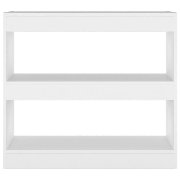 Vidaxl Book Cabinet/Room Divider White 80X30x72 Cm Screens & Room Dividers