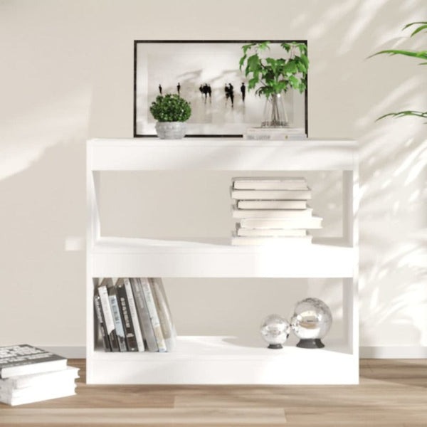 Vidaxl Book Cabinet/Room Divider White 80X30x72 Cm Screens & Room Dividers