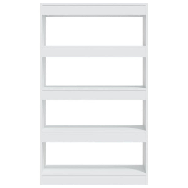 Vidaxl Book Cabinet/Room Divider White 80X30x135 Cm Engineered Wood Screens & Room Dividers