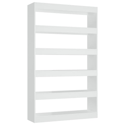 Book Cabinet/Room Divider White 100X30x166 Cm Bookshelves