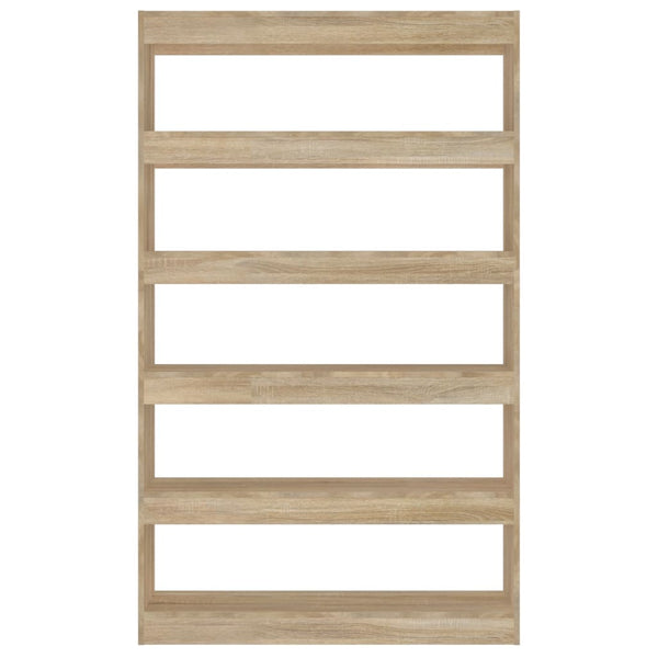Book Cabinet/Room Divider Sonoma Oak 100X30x166 Cm Bookshelves