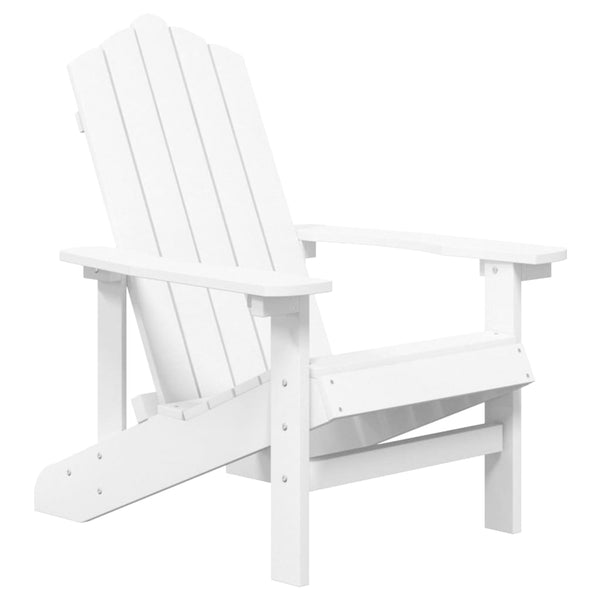Garden Adirondack Chair With Table Hdpe White Patio Chairs