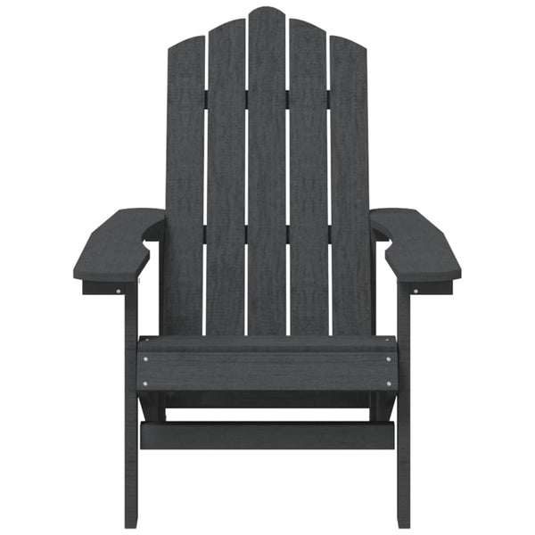 Garden Adirondack Chairs With Table Hdpe Anthracite Patio Chairs