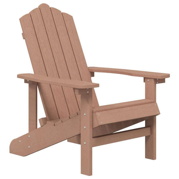 Garden Adirondack Chairs With Table Hdpe Brown Patio Chairs