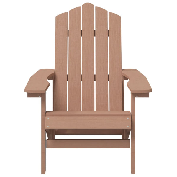 Garden Adirondack Chairs With Table Hdpe Brown Patio Chairs