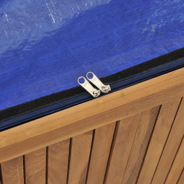 Garden Box 114X50x58 Cm Solid Wood Teak Raised Garden Beds