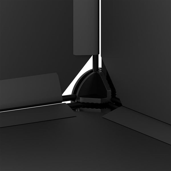 Shoe Rack Black 44X32x174 Cm Pp Shoe Racks