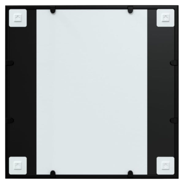 Wall Mirror Black 60X60 Cm Metal Mirrors