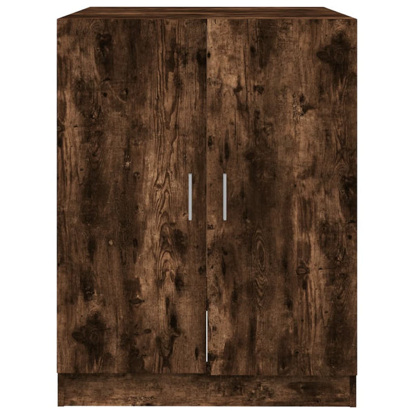 Washing Machine Cabinet Smoked Oak 71X71.5X91.5Cm Cabinets & Cupboards
