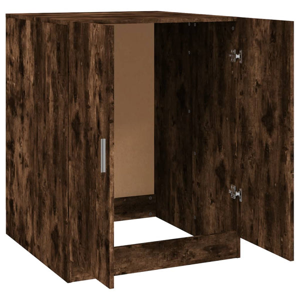 Washing Machine Cabinet Smoked Oak 71X71.5X91.5Cm Cabinets & Cupboards
