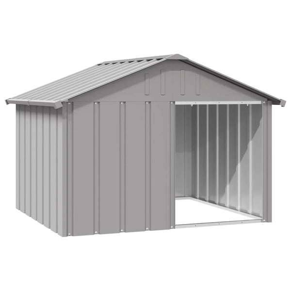 Dog House Anthracite Galvanised Steel Dog Kennels