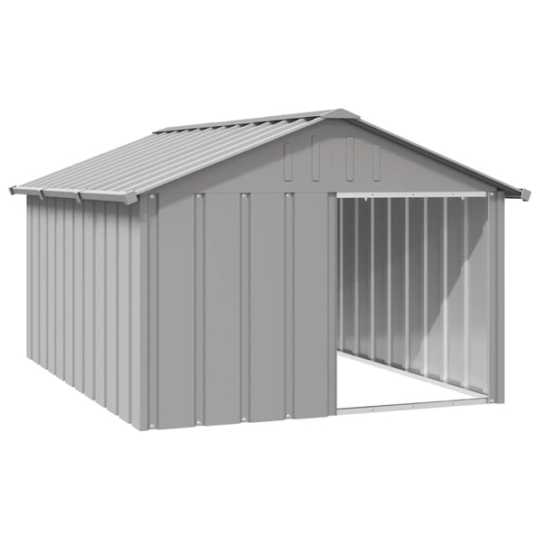 Dog House Anthracite Galvanised Steel Dog Kennels