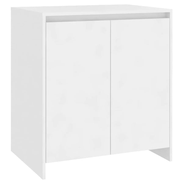 3 Piece Sideboard White Engineered Wood Sideboards & Buffets