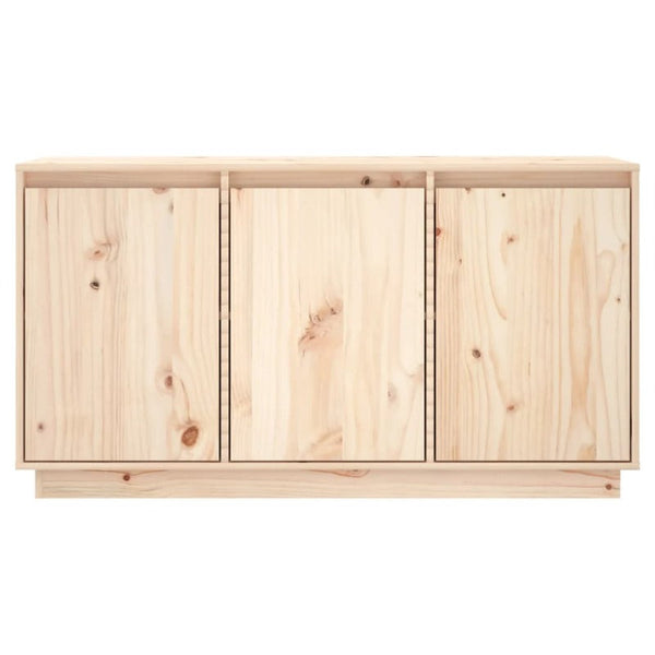 Sideboard 111X34x60 Cm Solid Wood Pine