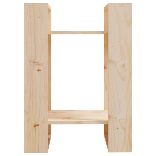 Vidaxl Book Cabinet/Room Divider 41X35x57 Cm Solid Wood Pine Screens & Room Dividers