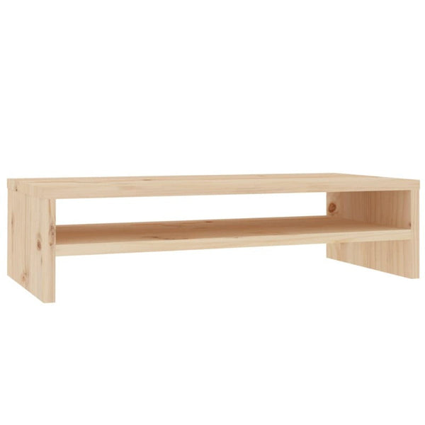 Monitor Stand 50X24x13 Cm Solid Wood Pine Tv Stands & Mounts
