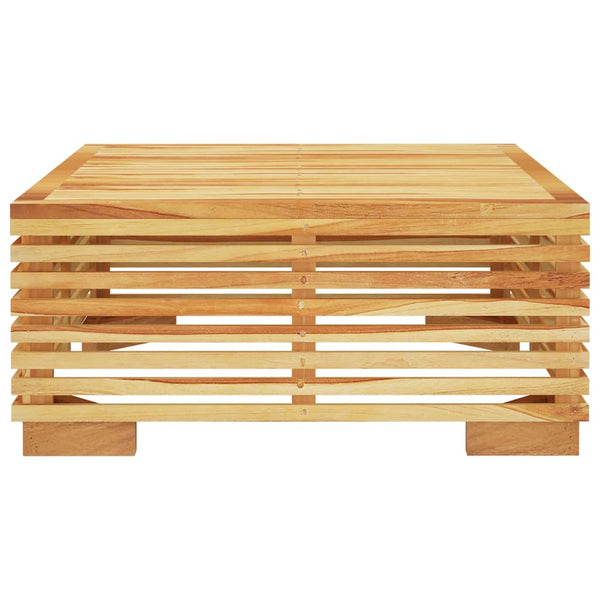 Garden Coffee Table 69.5X69.5X31 Cm Solid Wood Teak Coffee Tables