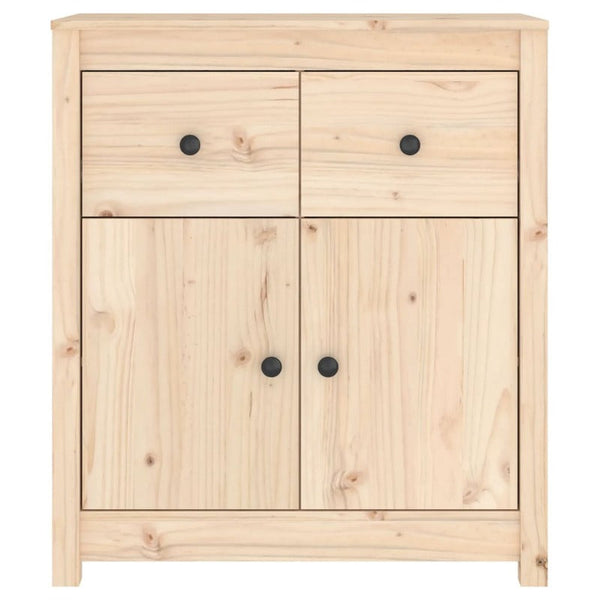 Sideboard 70X35x80 Cm Solid Wood Pine Sideboards & Buffets