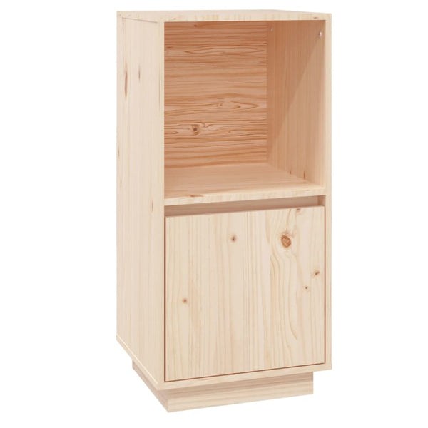 Sideboard 38X35x80 Cm Solid Wood Pine Sideboards & Buffets