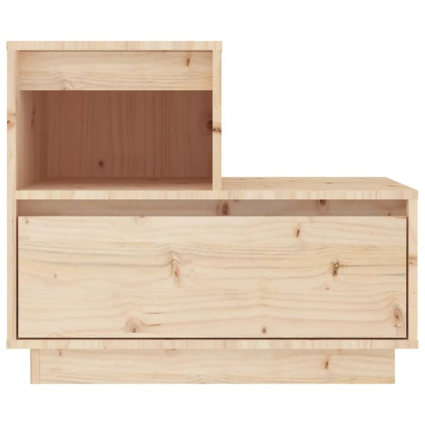 Bedside Cabinets 2 Pcs 60X34x51 Cm Solid Wood Pine